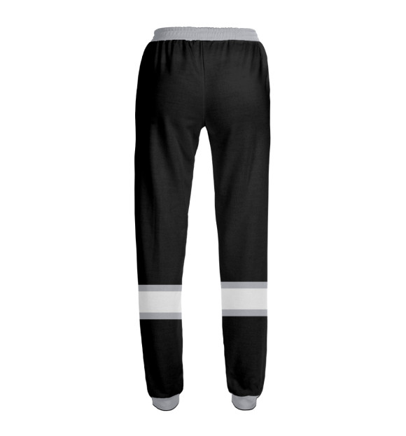 Женские спортивные штаны с изображением Лос-Анджелес Кингз (форма) цвета Белый