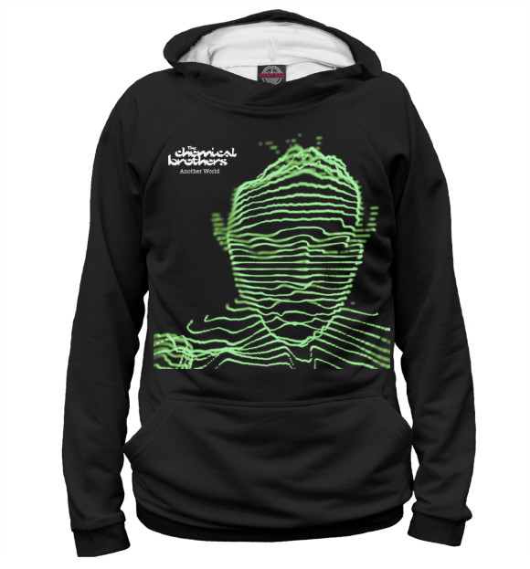 Женское худи с изображением The Chemical Brothers цвета Белый