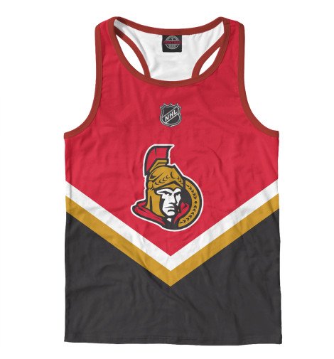 

Майки борцовки Print Bar, Белый, Ottawa Senators