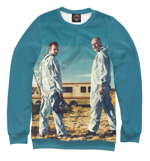 Свитшот для девочек с изображением Breaking Bad цвета Белый