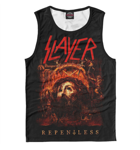 

Майки Print Bar, Белый, Slayer Repentless