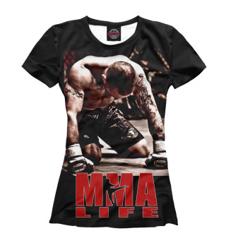 Женская футболка MMA