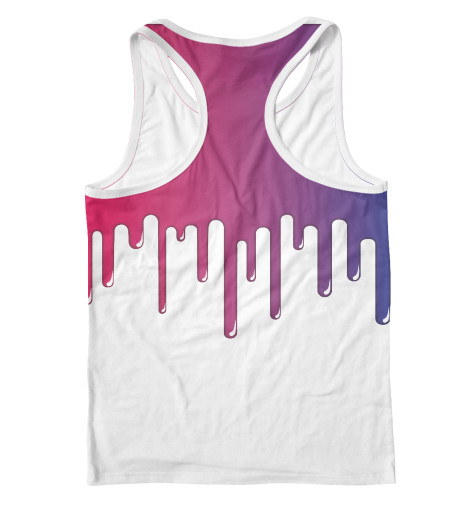 

Майки борцовки Print Bar, Белый, Капли краски