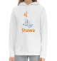 Женский хлопковый худи Shawa initial