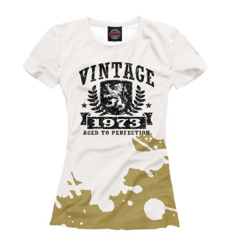 Футболка для девочек Vintage 1973