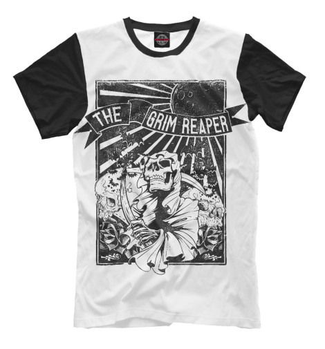 

Футболки Print Bar, Молочно-белый, Черепа и кости