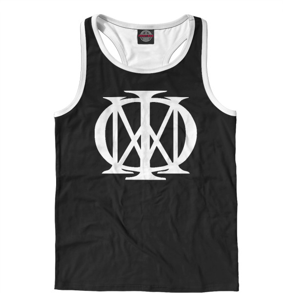 Мужская майка-борцовка с изображением Dream Theater цвета Белый