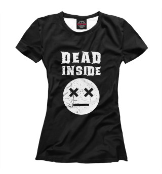 Женская футболка Dead inside