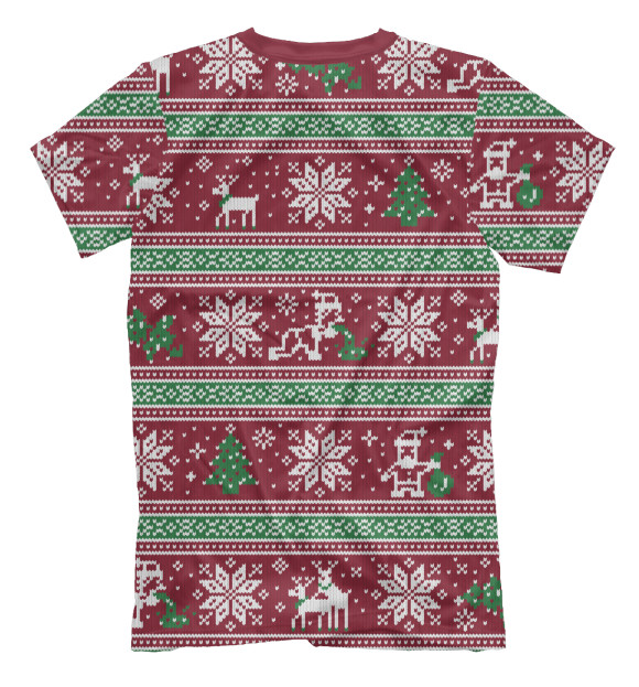 Мужская футболка с изображением Ожидание и реальность цвета Белый