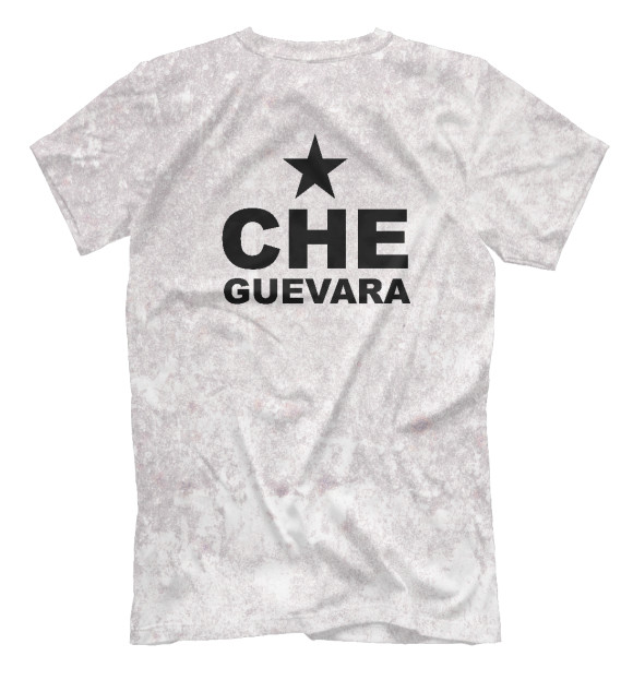 Мужская футболка с изображением CHE GUEVARA цвета Белый