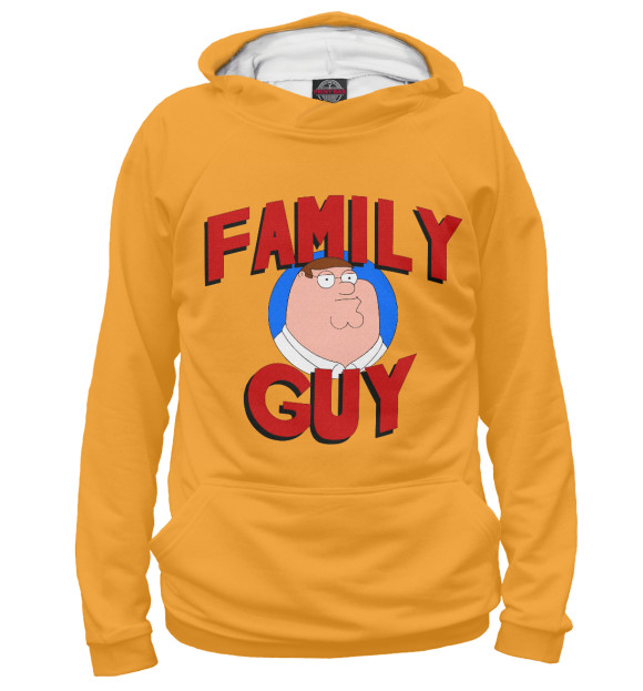 Худи для мальчика с изображением Family Guy цвета Белый