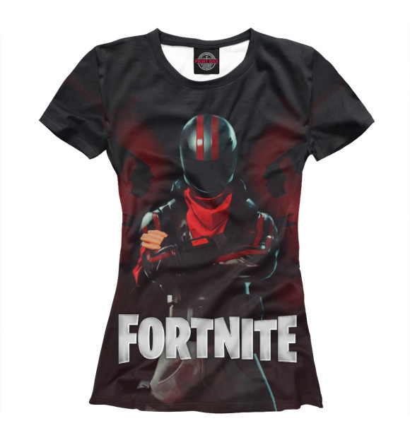 Футболка для девочек с изображением FORTNITE цвета Белый