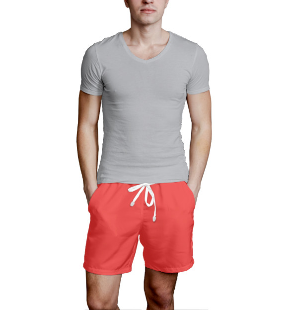 Мужские шорты с изображением Домашняя ЧМ 2022 цвета Белый