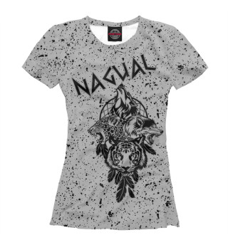 Женская футболка Nagual (темно-серый)
