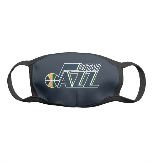 Маска тканевая с изображением Utah Jazz цвета Белый