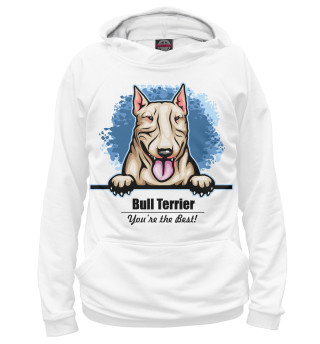 Мужское худи Бультерьер (Bull Terrier)