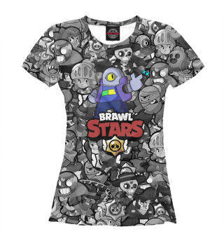 Футболка для девочек Brawl Stars Ricochet