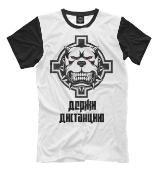 Футболка для мальчиков Злой питбуль