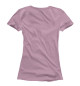 Женская футболка Хулиганистый котик (розовый фон)
