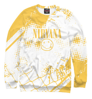 Мужской свитшот Nirvana (yellow)