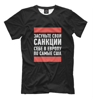 Мужская футболка Санкции