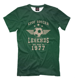 Мужская футболка Soccer Legends 1977