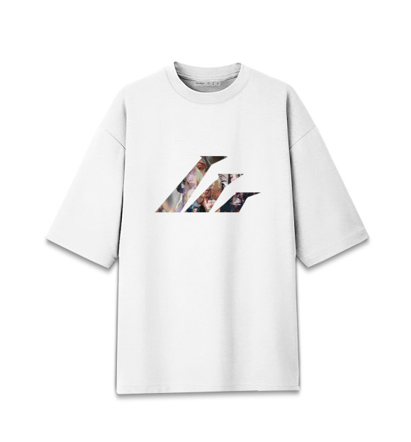 Женская футболка оверсайз с изображением Hydra II цвета Белый