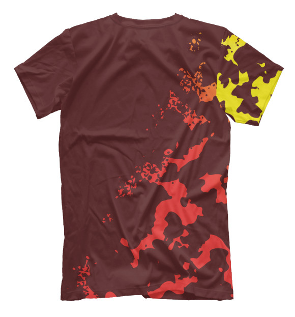 Футболка для мальчиков с изображением Киргизия цвета Белый