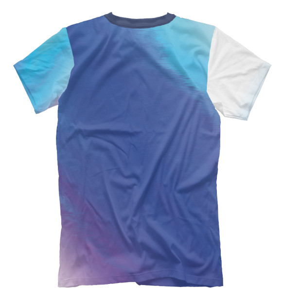 Мужская футболка с изображением Russia / Россия цвета Белый