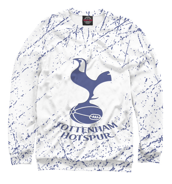 Свитшот для девочек с изображением Tottenham Hotspur цвета Белый