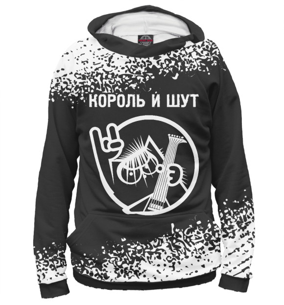 Женское худи «Король и Шут / Кот» — худи с принтом, магазин Print Bar