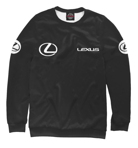 Свитшот для мальчиков с изображением Lexus цвета Белый