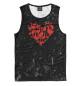 Майка для мальчика Heart Valentine Goose