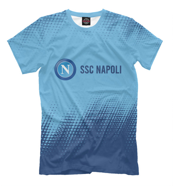 Футболка для мальчиков с изображением SSC Napoli / Наполи цвета Белый