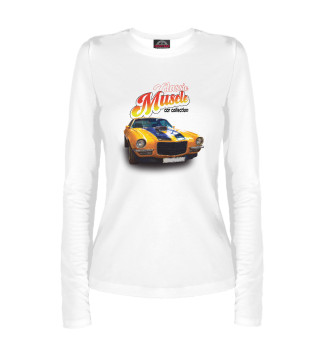 Маслкар Chevrolet Camaro на белом