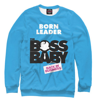 Свитшот для мальчиков Born leader - back in busin