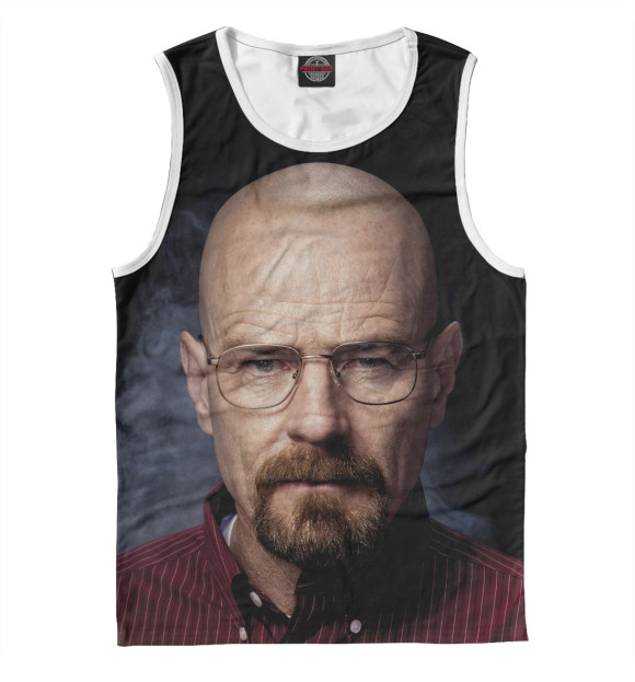 Майка для мальчика с изображением Breaking Bad цвета Белый