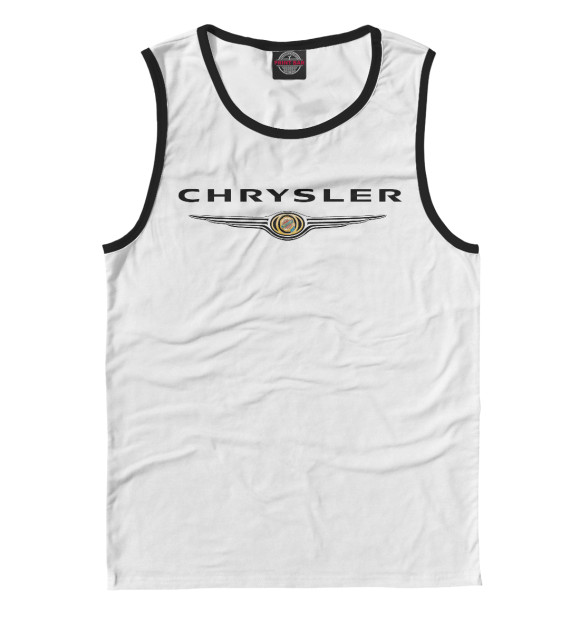 Майка для мальчика с изображением Chrysler цвета Белый