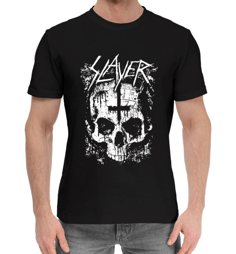 Хлопковые футболки Print Bar Slayer (cross) цена и фото