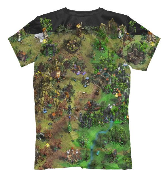 Футболка для мальчиков с изображением Heroes of might and magic цвета Белый