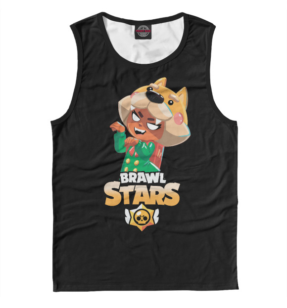 Мужская майка с изображением Brawl Stars NITA цвета Белый