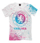 Футболка для мальчиков Chelsea Neon Gradient (цветные брызги)