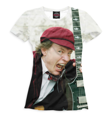 

Футболки Print Bar, Белый, AC/DC