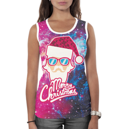 

Майки Print Bar, Белый, Merry Christmas