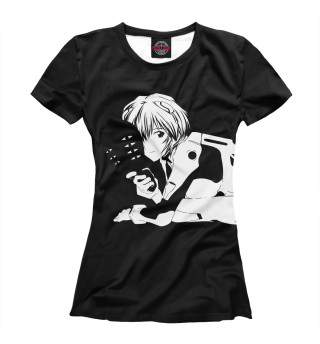 Женская футболка Evangelion Ayanami