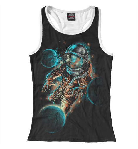 

Майки борцовки Print Bar, Белый, Астронавт