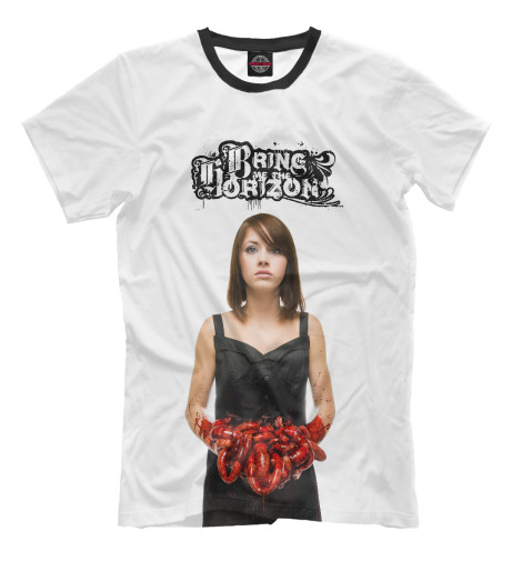 

Футболки Print Bar, Молочно-белый, Suicide Season