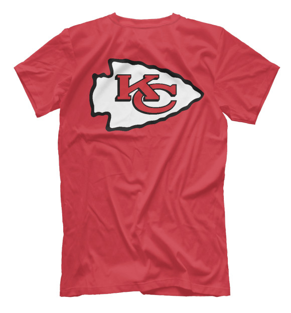 Футболка для мальчиков с изображением Kansas city chiefs цвета Белый