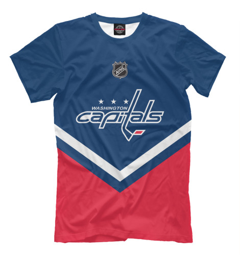 футболки print bar washington capitals форма гостевая 2018 Футболки Print Bar Washington Capitals