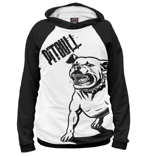 

Худи Print Bar, Белый, PITBULL